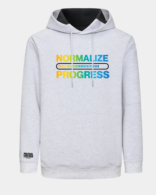 Normalize Progress Singular Hoodie